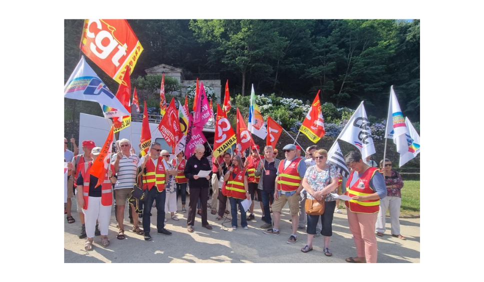 manifestation retraités 15 juin Quimper