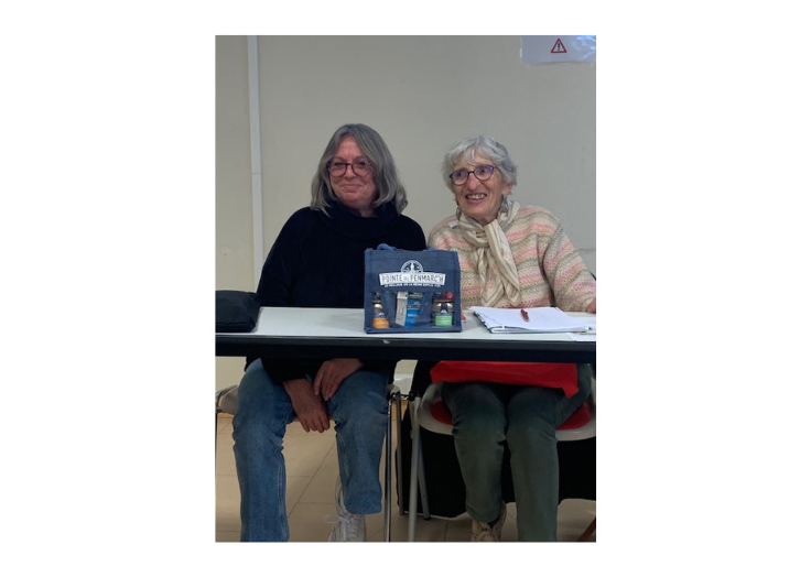 Marceline Séverac, SG de l'USR 29, et Paulette